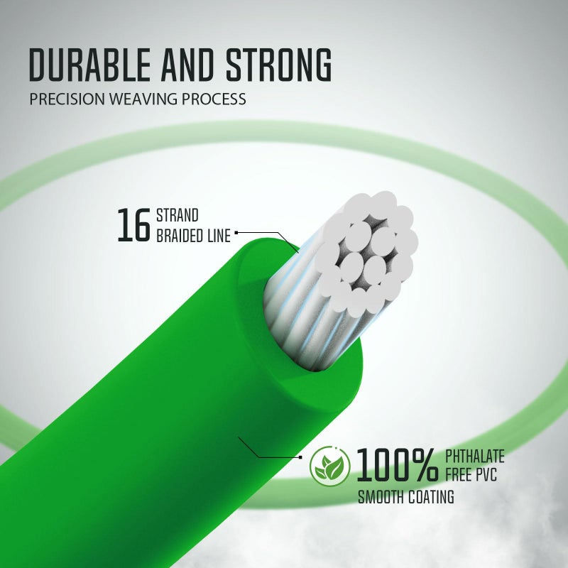 Piscifun Sword Fly Fishing Line with Welded Loop, Weight Forward Floating Fly Line, WF5wt, 100FT, Fruit Green - Image 2